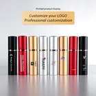 Горячая Распродажа 5 мл портативный многоразовый стеклянный флакон для духов с алюминиевым распылителем пустой флакон косметический парфюм флакон для путешествий