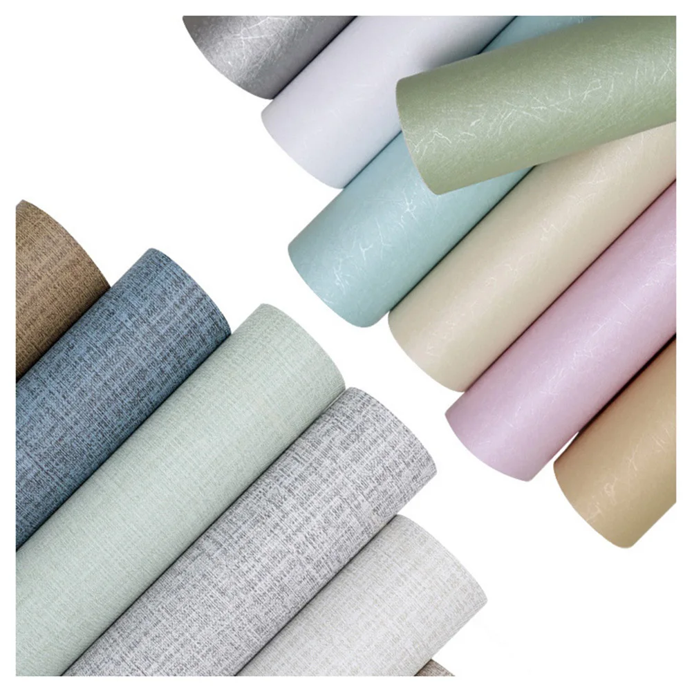 

Водонепроницаемые обои толщиной 3 метра, самоклеящиеся, однотонные обои, наклейка для общежития настенные, P7Ding