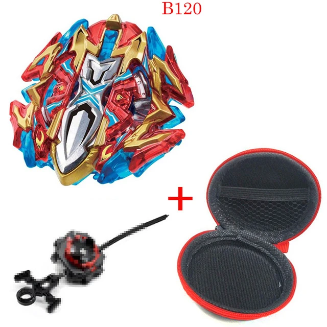 B120With Launcher Beyblade Burst Turbo B-150 B-148 B-149 B-145 B-144 металлическое лезвие Арена каких-либо излучатель может сочетаться одежда на Рождество игрушки подарки - Цвет: B120With Launcher