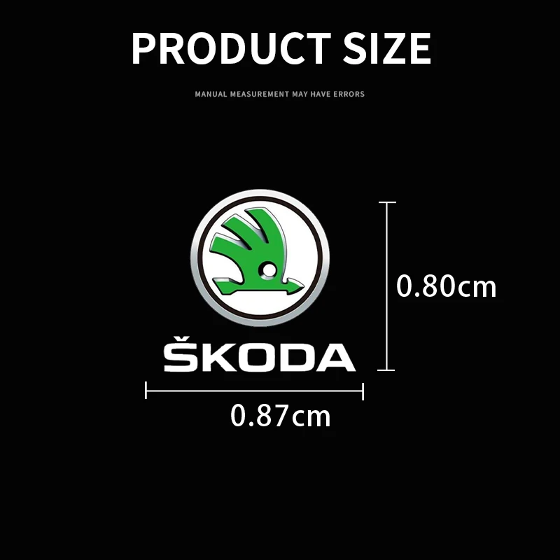 Car Remote Control Key Button Logo Sticker For Skoda Octavia A5 Superb old Febia Roomster 2005-2008 rapid Kodiaq Yeti | Автомобили и