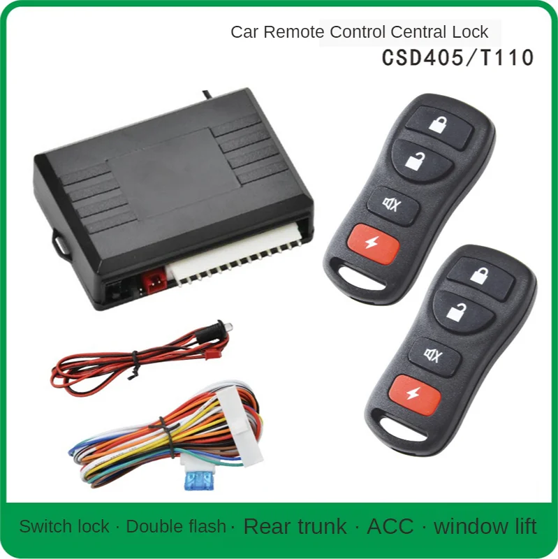 

Universal Car Alarm Systems 12V Auto Remote Central Kit Door Lock Locking Vehicle Keyless Entry System With Remote Controllers