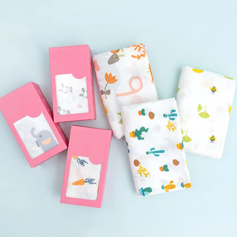 

Муслиновая марлевая обертка, бамбуковое хлопковое банное полотенце, пеленка для новорожденных, одеяла для мальчиков и девочек, детское оде...