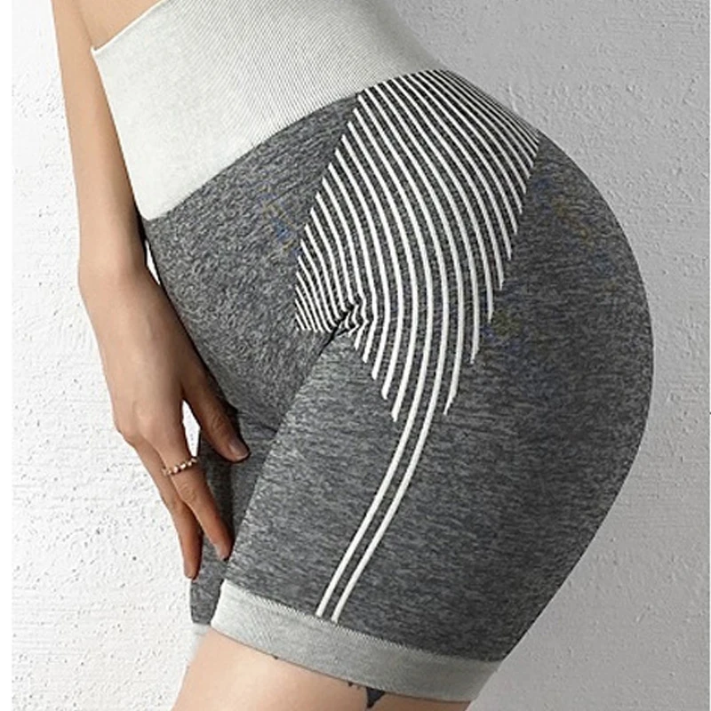 

Yoga Shorts For Women Sexy Fitness Clothes Hip Lifting Pants New Summer Seamless High Waist Sportswear