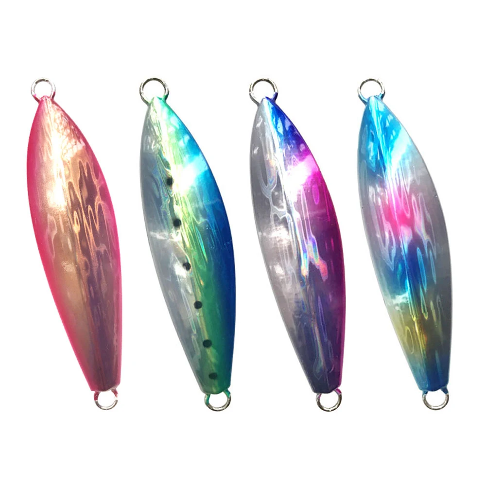 Как медленный шаг Jigs 60g80g100g120g150g200g с крючками погружная металлическая рыба