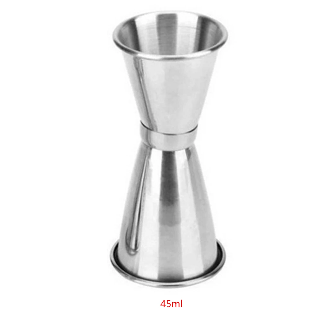 measuring cup 45ml Шейкер для смешивания коктейля из нержавеющей стали вино мартини Бостон-Шейкер для бармена напиток вечерние барные инструменты - Цвет: measuring cup 45ml