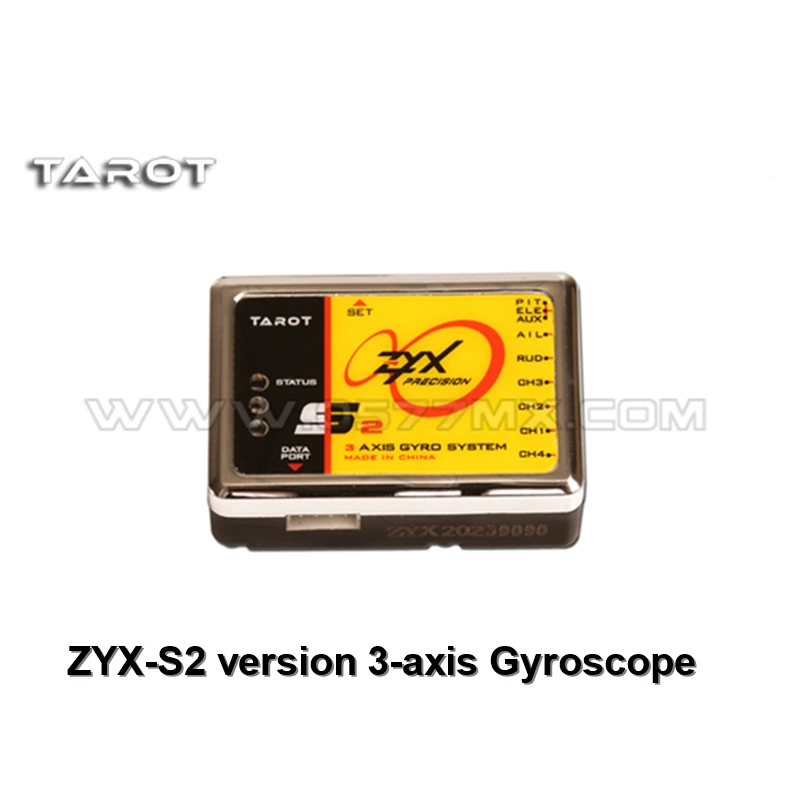 Таро ZYX-S2 3-Axis Gyro Системы ZYX23 гироскоп для Trex 200 450 500 550 600 700 800 RC вертолет | Игрушки и