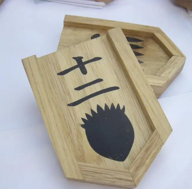 Anime BLEACH death Cosplay official card 1 to 13 adjutant wooden spot | Costume Props