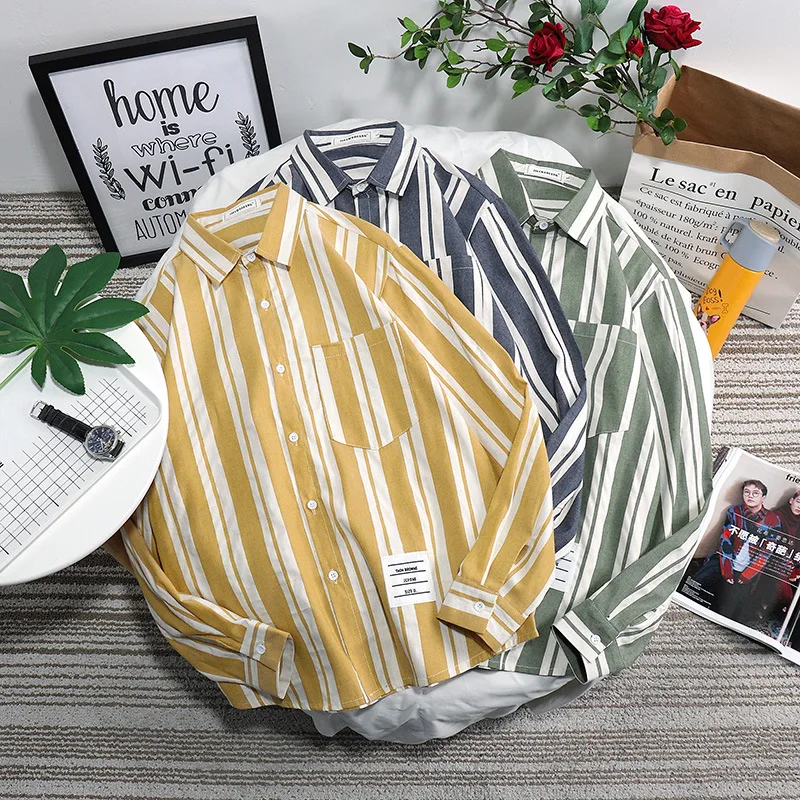

Quality Good Button Newest Shirts Men Casual Shirt Striped Printed Brand Long Sleeve Slim Fit Floral Social Club Man Dress Shirt