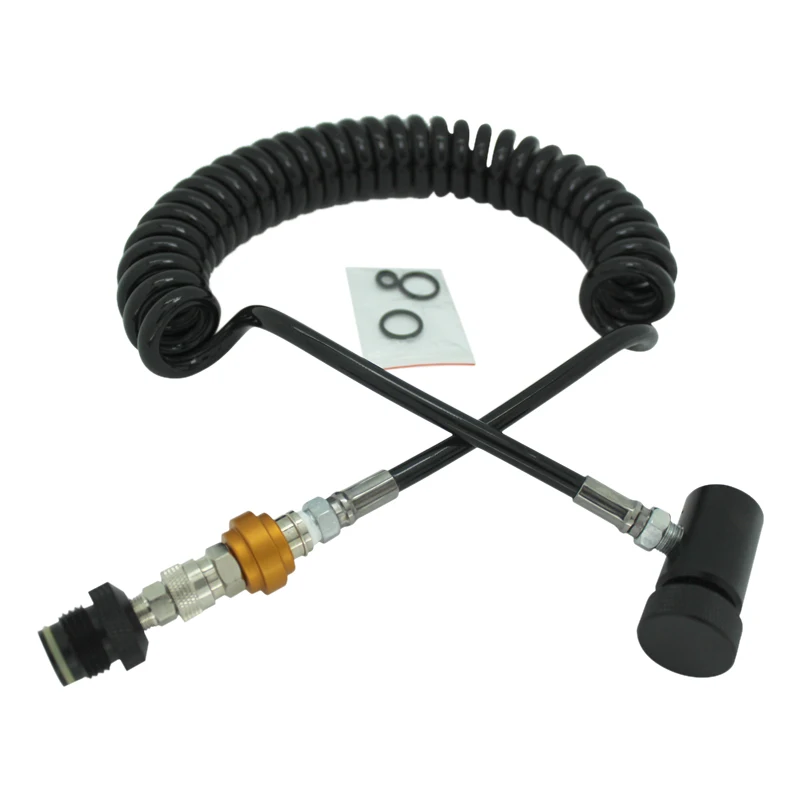 

Отличный шланг с дистанционным управлением для пейнтбола с реальной яркостью и резьбой 0,825-14NGO // G1/2