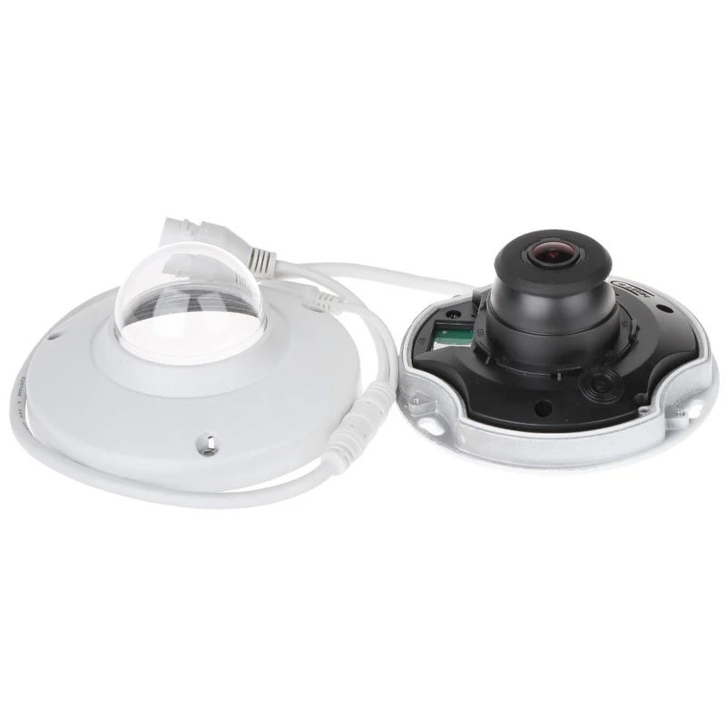 Dahua DH IPC EB5531 5 Мп PoE Mini Fisheye IP камера H.265 1 4 мм объектив Встроенный микрофон Micro SD карта