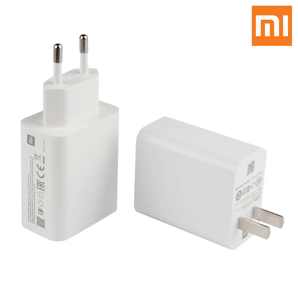 Оригинальный адаптер для быстрой зарядки Xiaomi 27 Вт 4 0 Turbo Type-C MI 10 PRO 9 Redmi Note 8 K20 K30 MIX 3