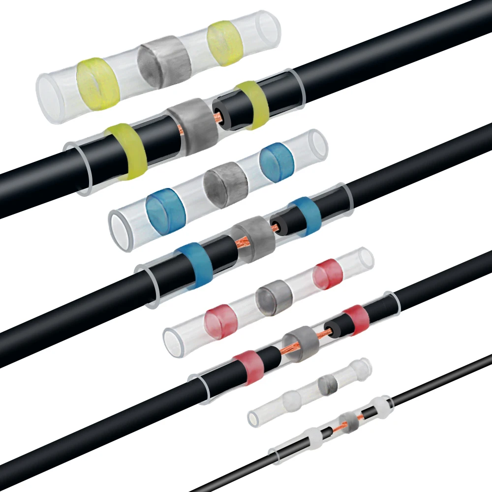 Изолированный кабель спаянный рукав быстрый соединитель обжимной терминал