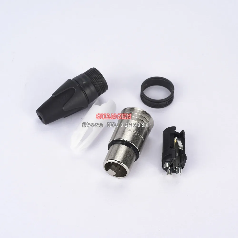 10 шт./лот 5 шт. NC3MXX и 5 шт. NC3FXX для NEUTRIK мужской и женский набор 3 Pin XLR разъем withe высокое качество