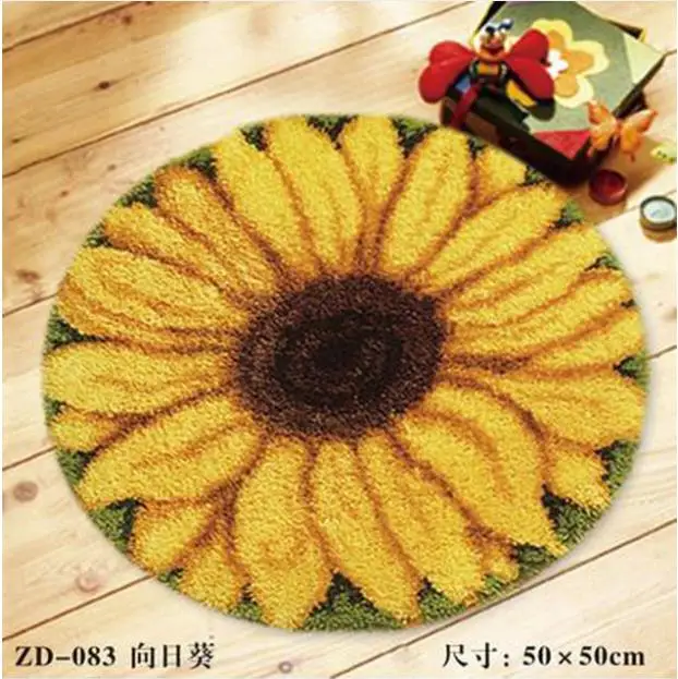 Подсолнечника крюк с защелкой ковер комплекты крючки спиц чувствовал наборы для