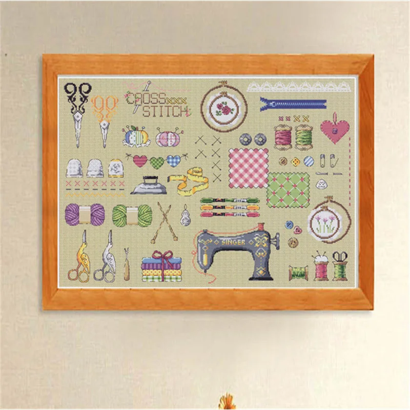 Набор для вышивки крестом G153, хлопчатобумажная ткань, вышивка крестом