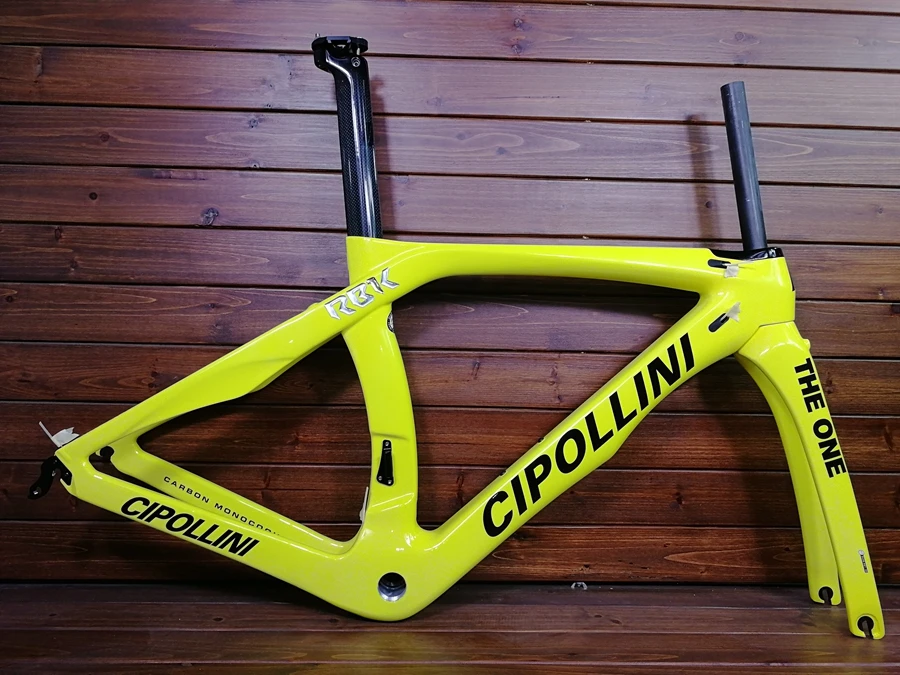 Топ Cipollini nk1k RB1K the one T1100 3k желтый карбоновый Дорожный Рама гоночный велосипед, прогулочный велосипед frameset XDB DPD корабль