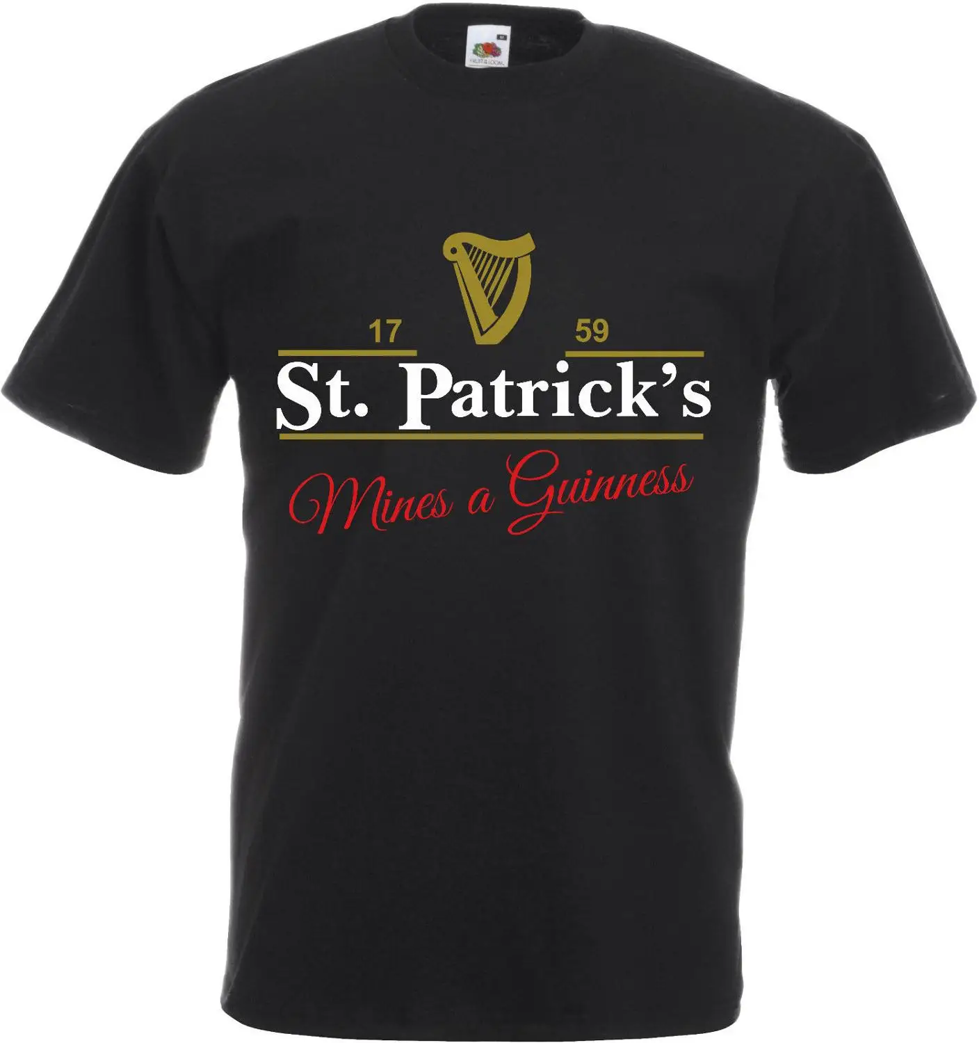 

Hot Sale 100% cotton St Patrick's Day Mines A T-Shirt Paddy's Day 2019 Patrick Irish Fest Tee shirt