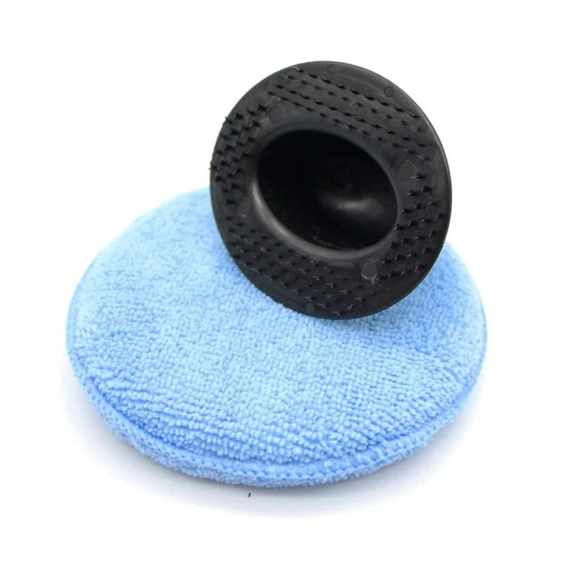 

5/10pcs 5 Inch Car Cleaning Soft Vehicle Accessories Foam Applicator Car Wax Sponge Dust Remove Auto Care Polishing Pad Car Tool