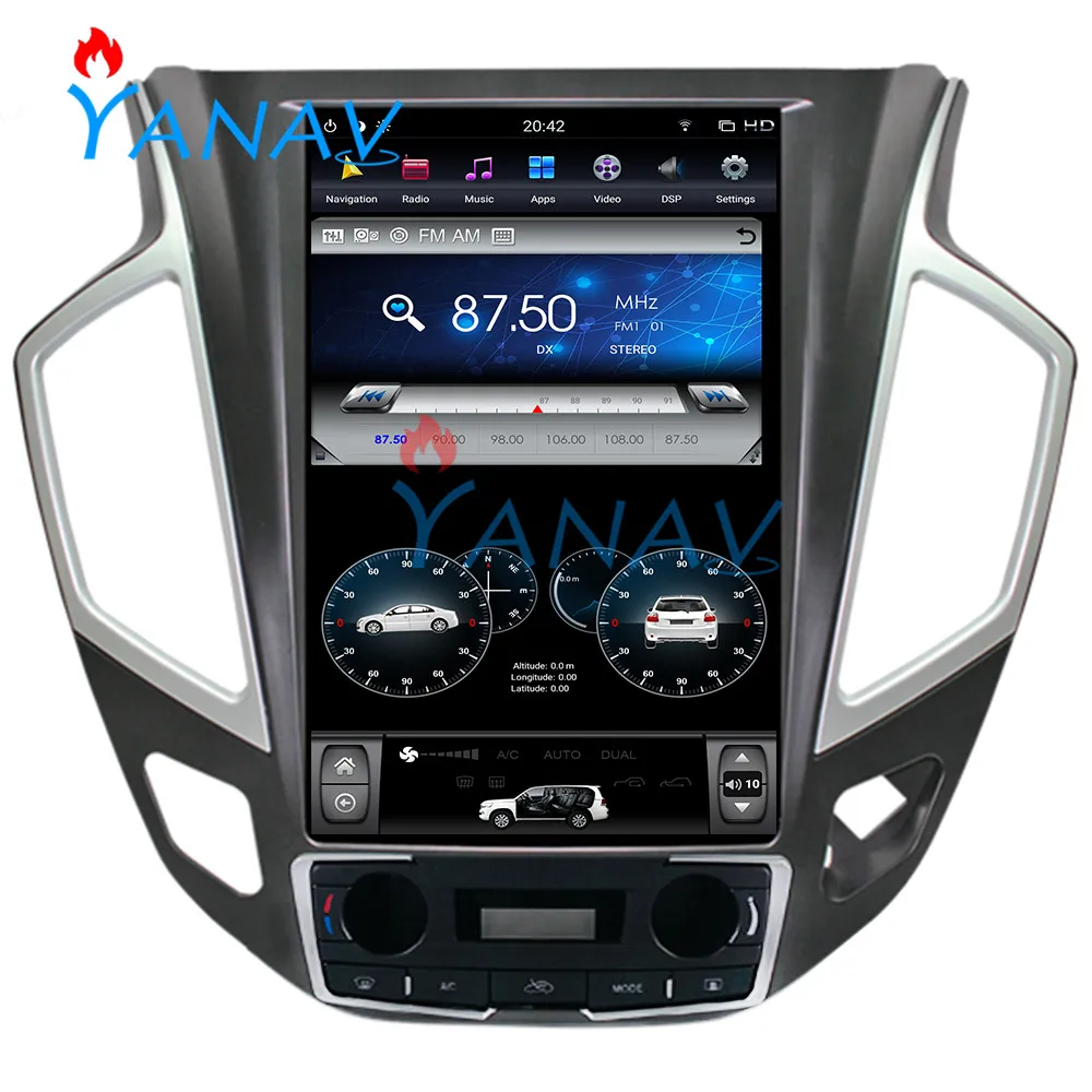 

12.1 inch HD IPS vertical screen GPS navigation for-DONGFENG Aeolus AX7 2015 2016 2017 car auto radio DVD player multimedia play