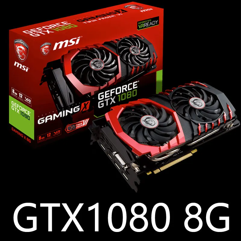 Игровая Видеокарта gtx 1080 8 Гб игровой компьютерный плеер ПК