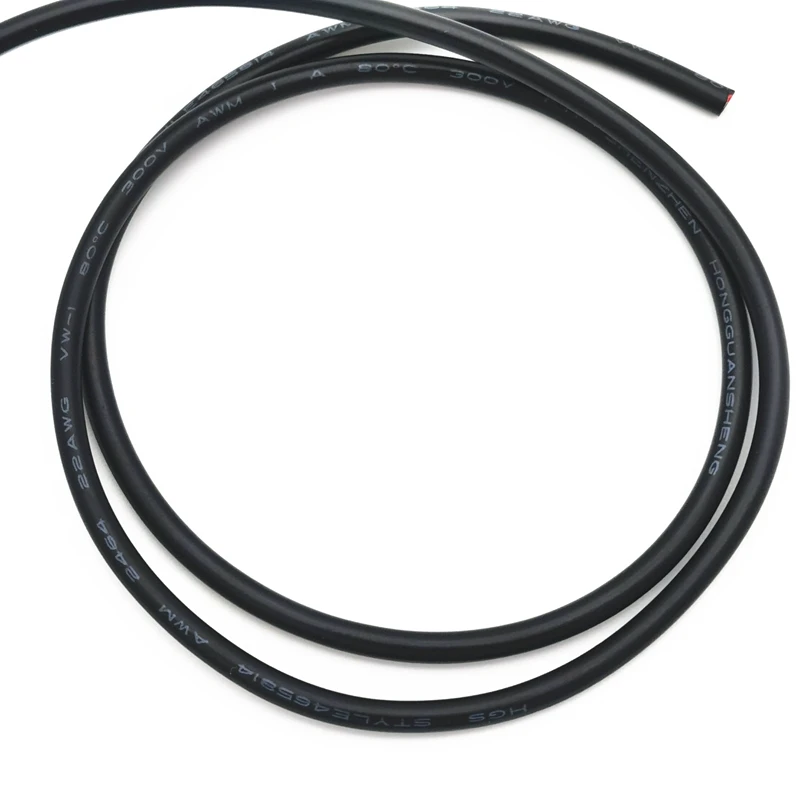 Кабель UL2464 с покрытием провод для управления сигналом из мягкой меди 22AWG аудио