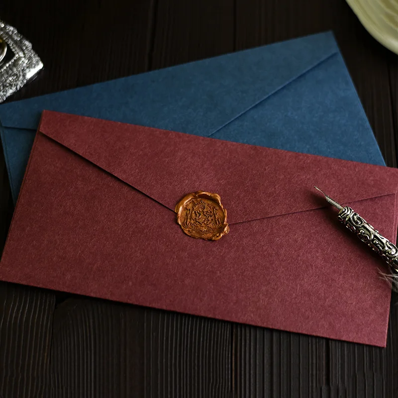 

3Pcs/Pack Retro Solid Color Envelopes For Card Wedding Vintage Party Scrapbooking Gift Stationery School Office Supplies n928
