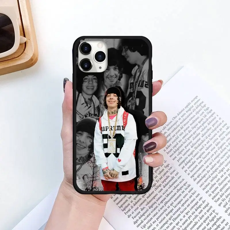 

lil xan American rapper Phone Case for iPhone 11 12 pro XS MAX 8 7 6 6S Plus X 5S SE 2020 XR Luxury brand shell funda coque