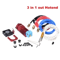bigtreetech 3 in 1 out hotend extruder kits 1224v switching hot end kits remote feeding for cr10 series 3d printer parts