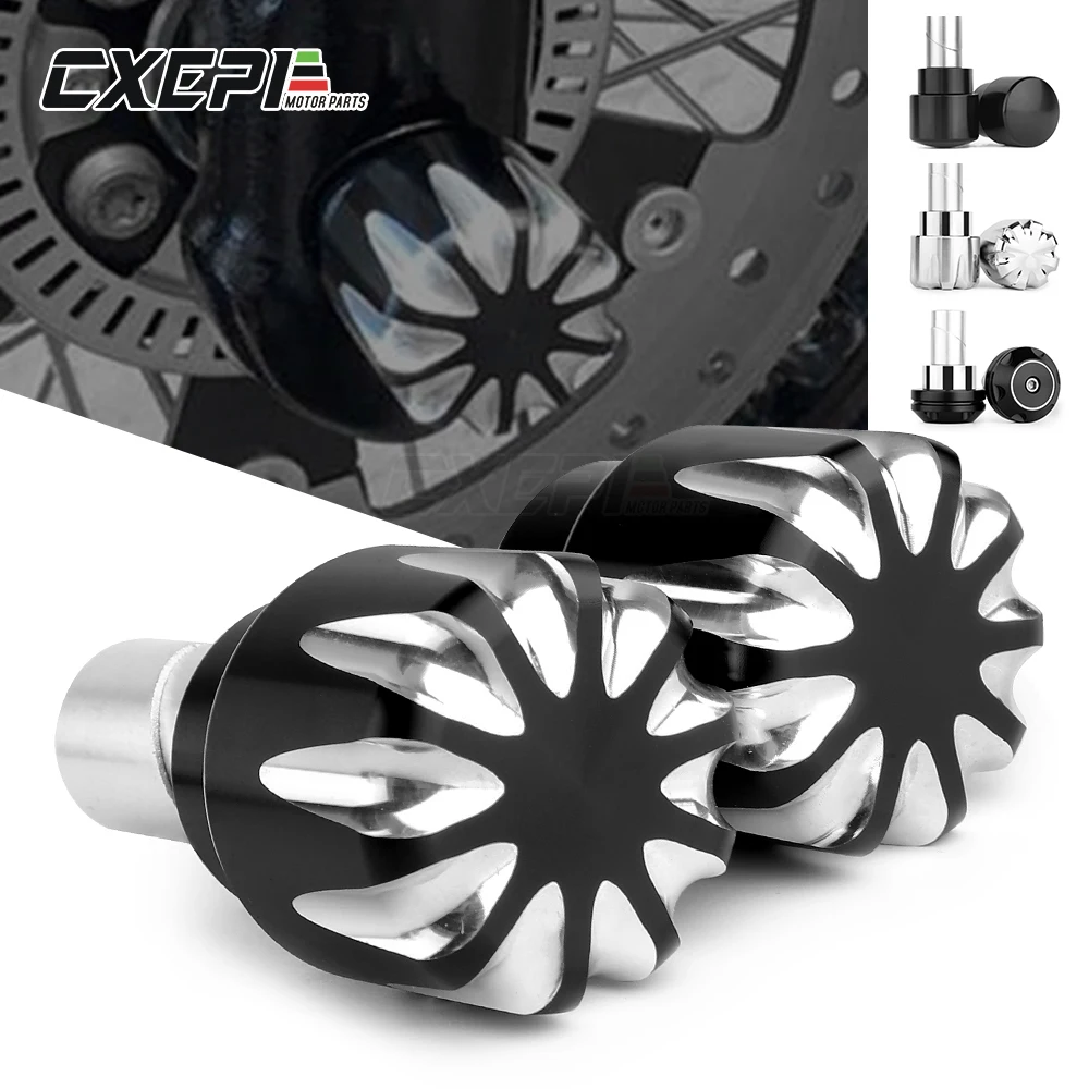 

For BMW R18 Classic R 18 2020 2021 Motorcycle Accessories CNC Aluminum Front Axle Nut Covers Caps