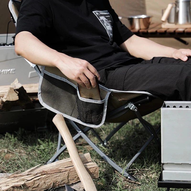 저렴한 Hitorhike 야외 글램핑 휴대용 철 튜브 캠핑 의자 접이식 나비 의자