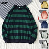 casual mens sweater o neck striped slim fit knittwear autumn mens sweaters pullovers pullover men pull homme m 3xl