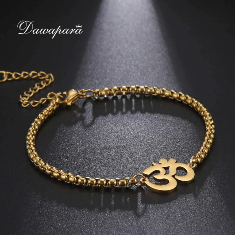 Ом Ом Аум Шарм Духовная Подвеска Браслет Из Нержавеющей Стали Йога Ювелирные Изделия Медитация Буддийский Духовный Амулет