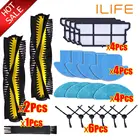 Запчасти для робота-пылесоса, наборы запчастей: ролик, основная боковая щетка, тканевый фильтр для швабры, НЕРА Для Ilife V7S pro v7s V7s plus V7