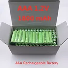 2  20 шт. 100% оригинальный AAA 1800 мАч 1,2 в качественная аккумуляторная батарея AAA 1800 мАч Ni-MH перезаряжаемая батарея 1,2 в 3A