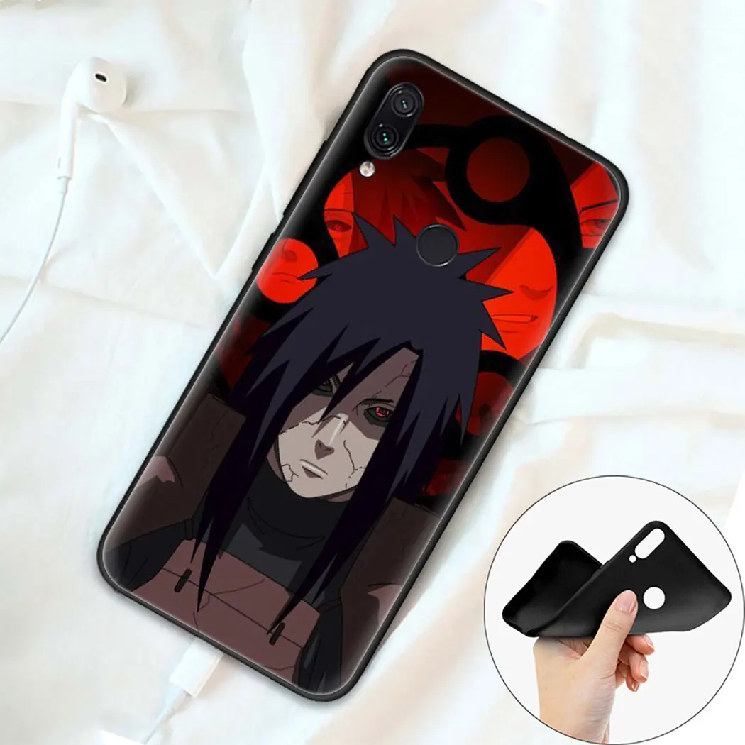Рисунок героя аниме Наруто Мужские Мягкий чехол для телефона Xiaomi Mi на возраст 6 8 9