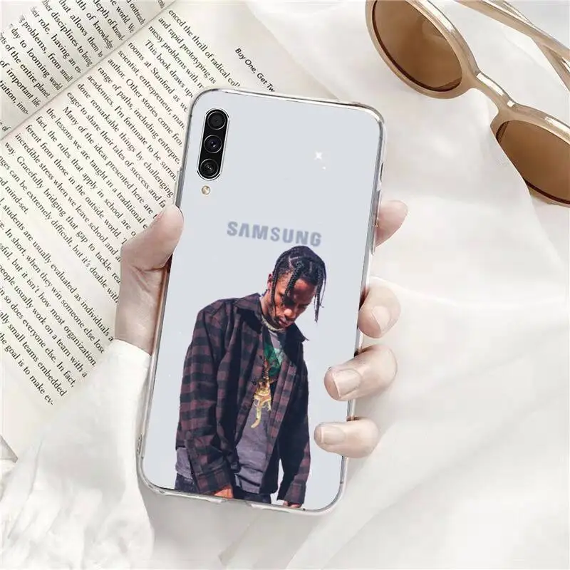 

Travis Scott Astroworld Phone Case Transparent Clear For Samsung Galaxy A71 A21s S8 S9 S10 plus note 20 ultra