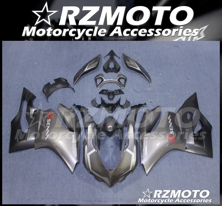 

Injection Mold New ABS Whole Fairings Kits For Ducati 899 1199 Panigale 2012 2013 2014 12 13 14 Bodywork set Gray glossy