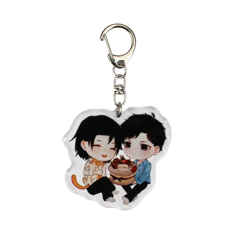 

New silent reading radio drama surrounding acrylic key chain Luo Wenzhou Feidu surrounding decoration