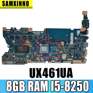 akemy ux461ua motherboard 8gb ram i5 8250 cpu mainboard for asus ux461un ux461ua ux461u ux461 laptop motherboard free shipping free global shipping