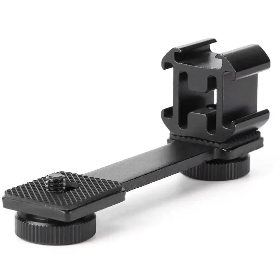 Горячий башмак крепление стойка стабилизатор внешний подключение микрофон