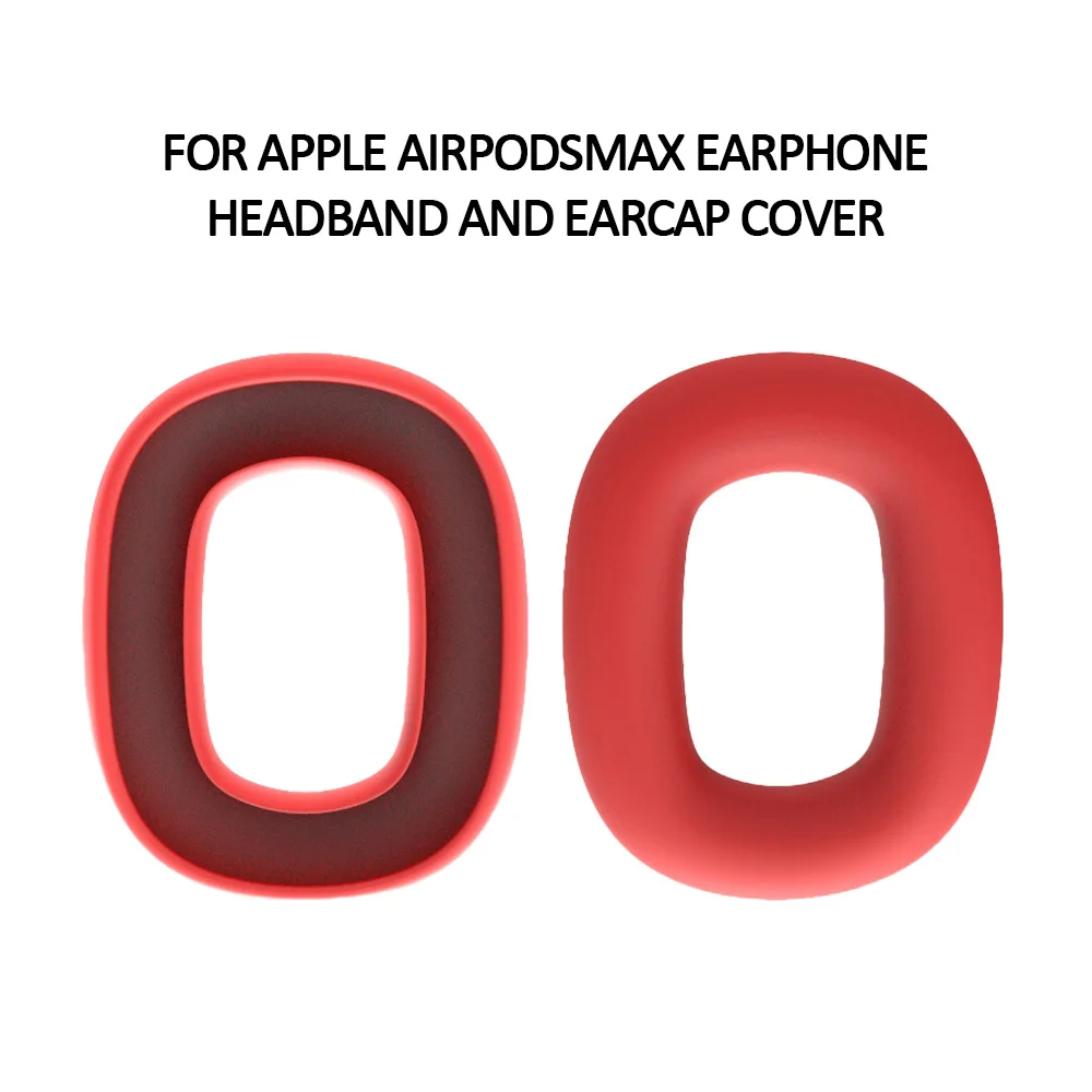 

1 Pair Earpad Protective Case For Airpods Max Earplugs Headphones Replacement Sponge Silicone Case Soft Earphone Buds