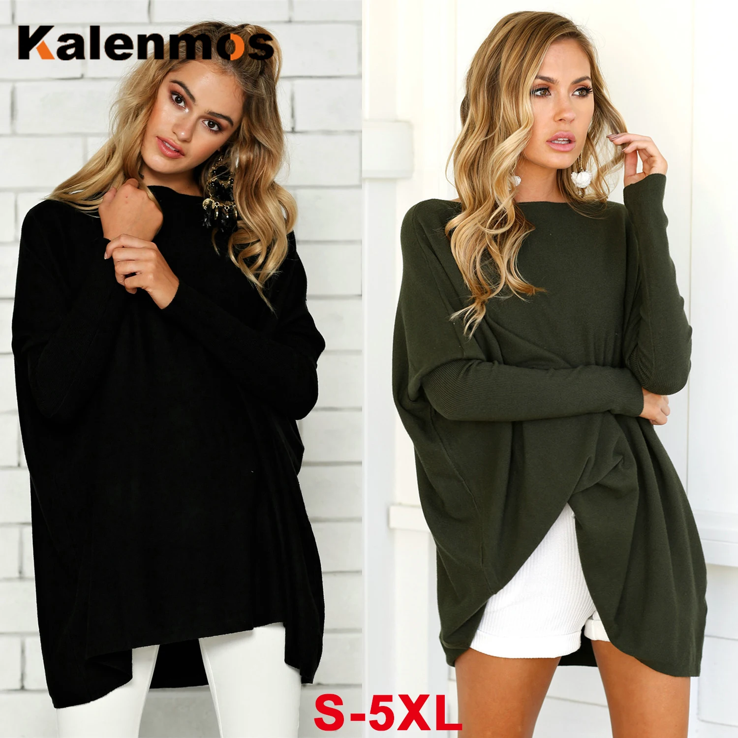 Женская Осенняя футболка с круглым вырезом большого размера|Футболки| |