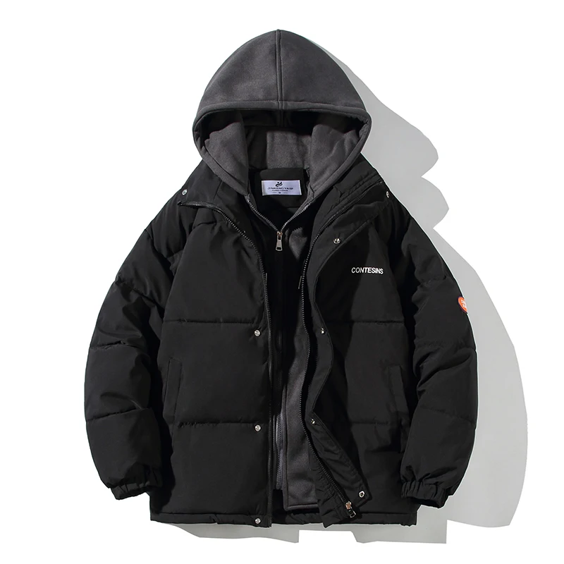 

Men's Winter Jacket Parka Coat Thick Fashion Warm Hooded Jacket Men's Winter Classic Parka Coat Winter Casual Clothing