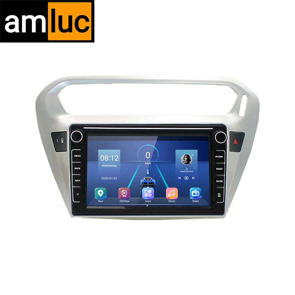 

Автомобильный мультимедийный видеоплеер для peugeot 301, Citroen Elysee, радио 2013, 2014, 2015, 2016, 2017, 2018, Android, GPS-навигатор, головное устройство