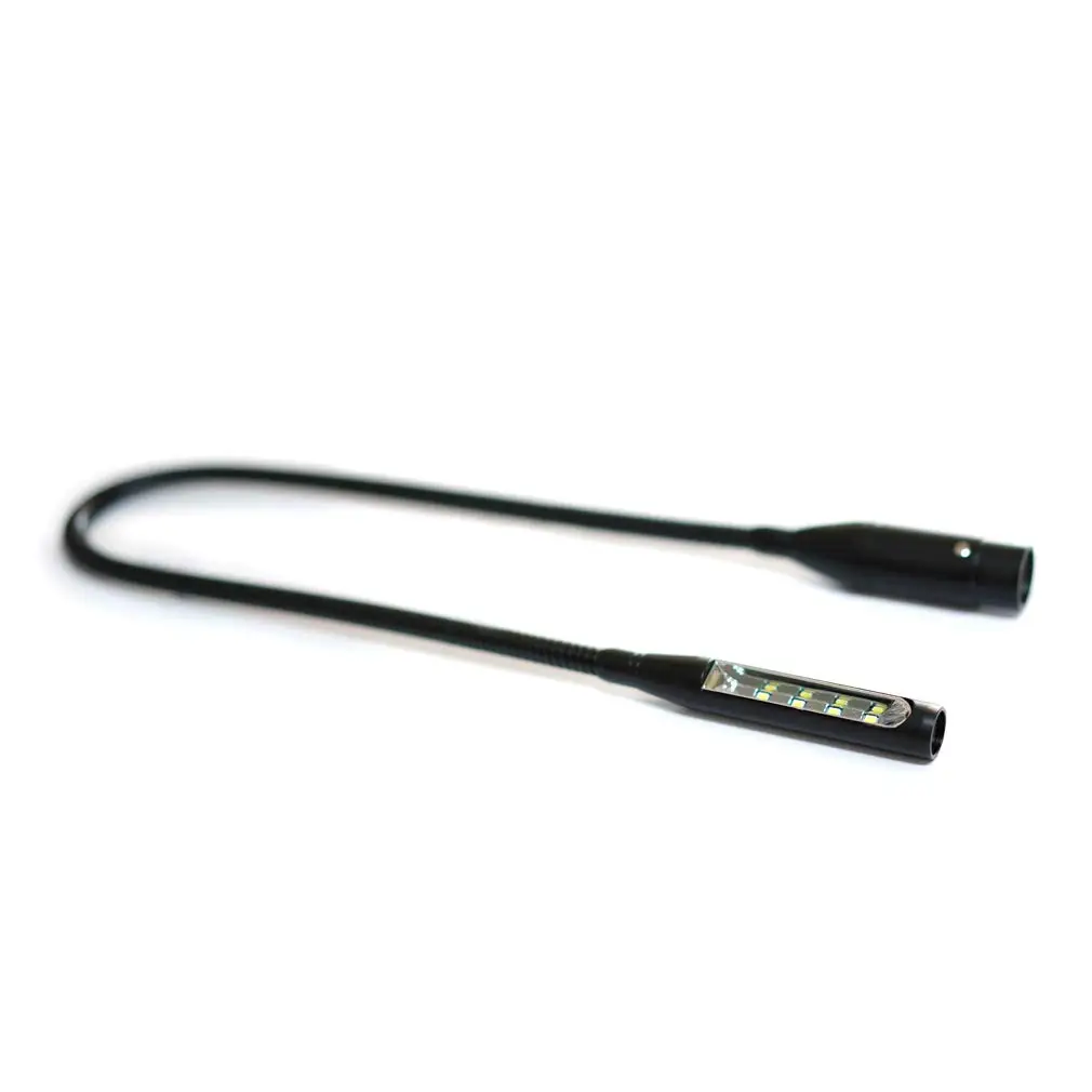 Gooseneck XLR светильник 12 вольт Светодиодная лампа для миксера (3PIN V XLR)