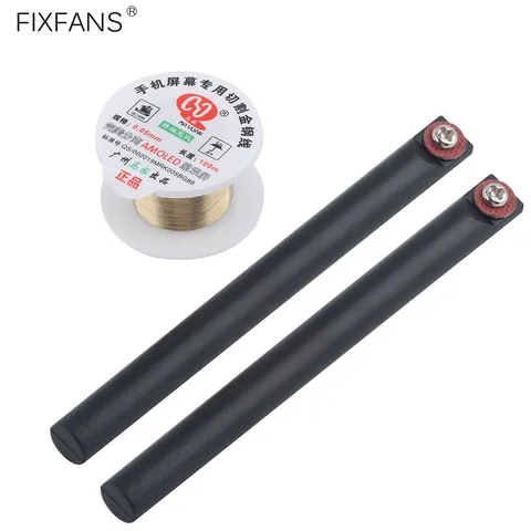 Молибденовая режущая проволока 0,05 мм, 100 м с ручкой для iPhone, Samsung, Huawei, инструмент для удаления сенсорного экрана с ЖК-дисплеем, инструмент для разделения стекла