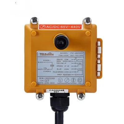 

Telecontrol industrial remote control F21-2D receiver only VHF or UHF wireless radio control