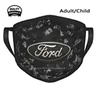 Лицевая маска Ford из кованого углеродного волокна, мягкие теплые лицевые маски, кованые Углеродные волокна, абстрактные черные темные кованые Углеродные автомобильные маски