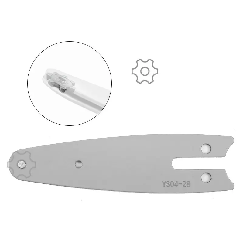 

4 Inch Mini Steel Chainsaw Chain Guide Electric Saw Accessory Replacement Electric Chain Saw Chain Woodworking Saw Tool