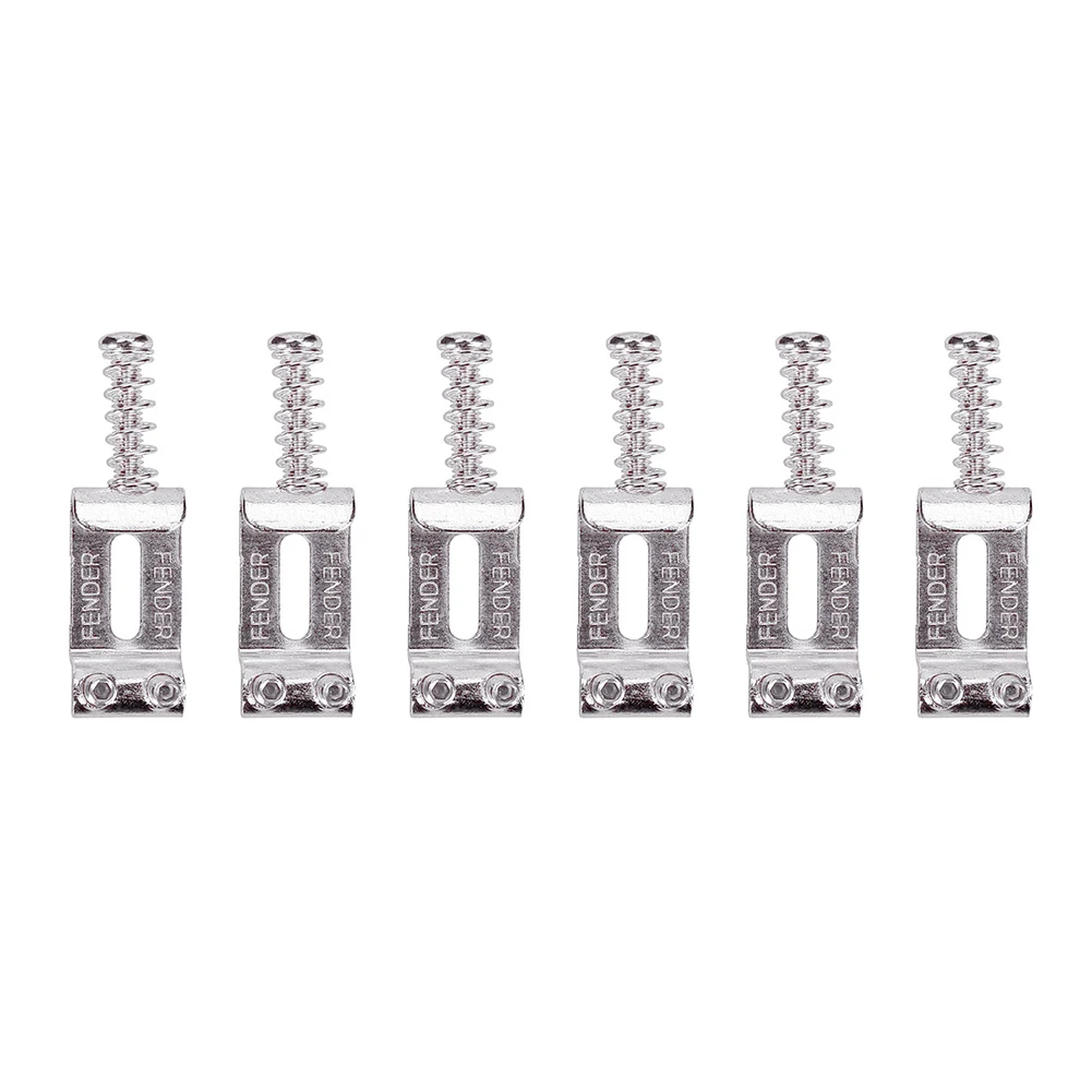 6pcs roller typ tremolo brücke pull string sattel für strat elektrische gitarre für stratocaster telecaster elektrische gitarre accesso